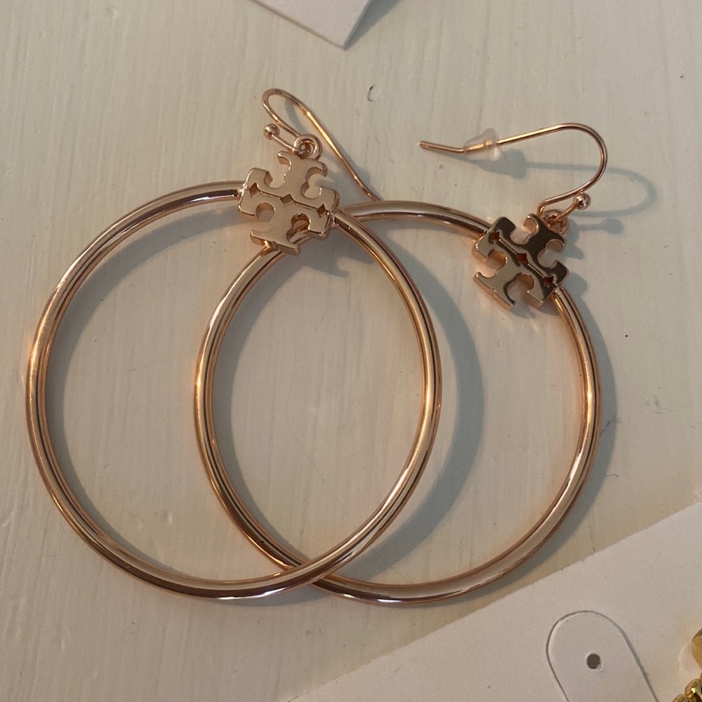 TB earrings